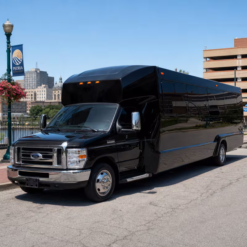 15 Passenger Party Bus Exterior