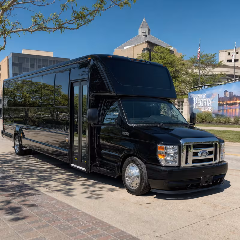 18 Passenger Party Bus Exterior
