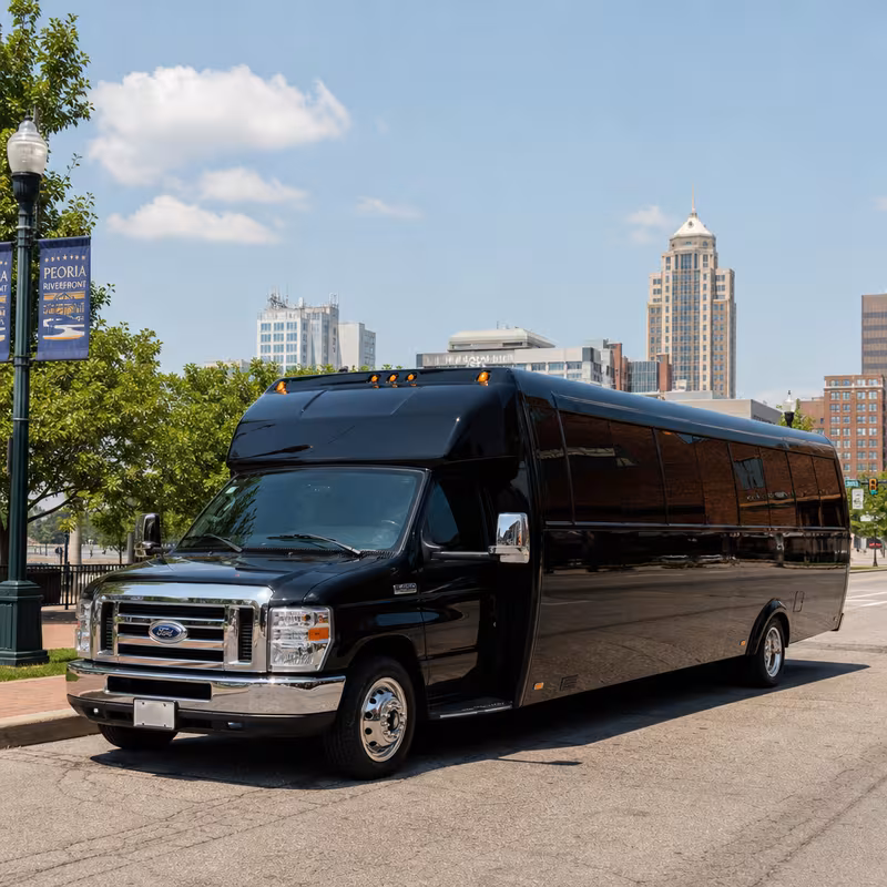 25 Passenger Party Bus Exterior