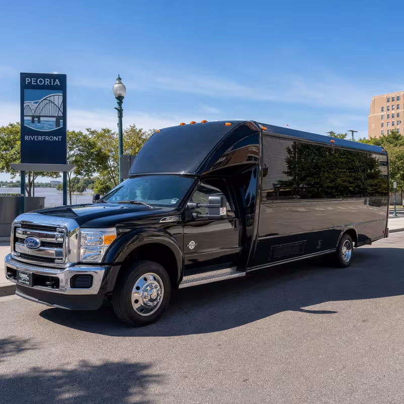 28 Passenger Party Bus Exterior
