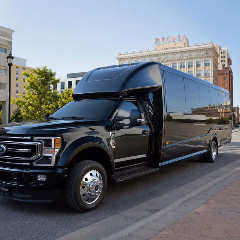 30 Passenger Party Bus Exterior