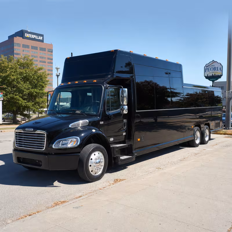 40 Passenger Party Bus Exterior