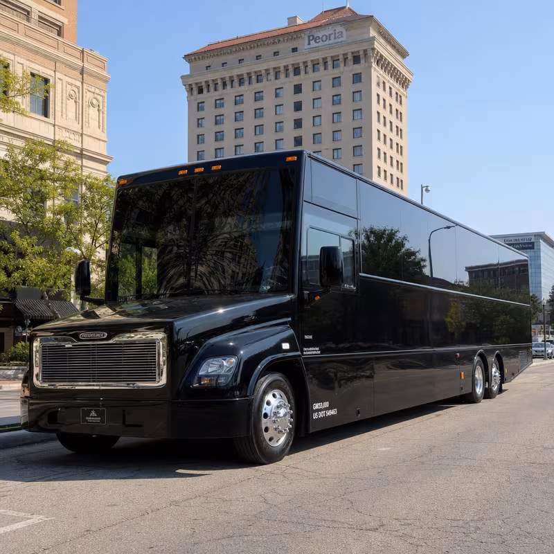 50 Passenger Party Bus Exterior