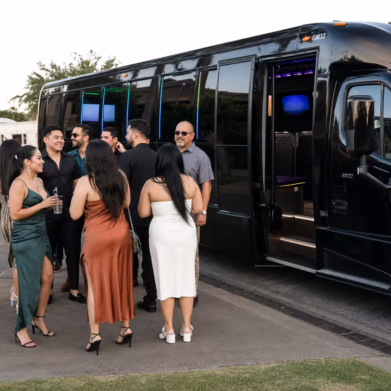 Peoria Private Event Transportation fleet vehicle