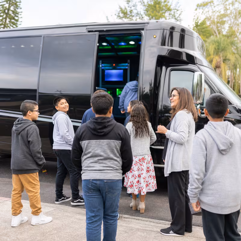 Peoria School Transportation fleet vehicle