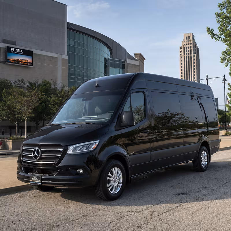 Sprinter Van Rental with Driver Exterior