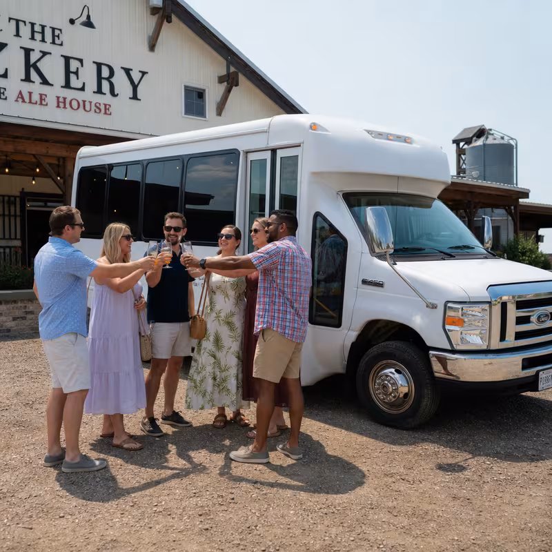 winery Brewery tour transportation